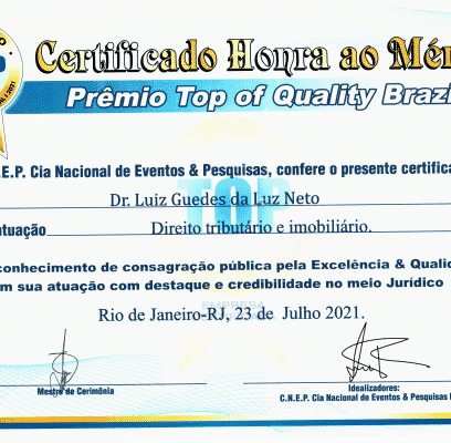 Prêmio Top of Quality Brazil